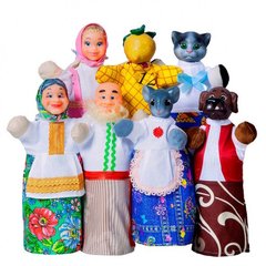 Кукольный театр "Репка" (7 персонажей)