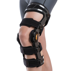 Армированный функциональный коленный ортез с ограничителем OCR200 MENTAL