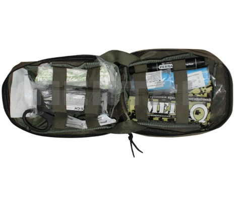 Individual medical first aid kit (according to NATO standards)