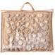 Massage mat with natural pebbles "MENTAL"