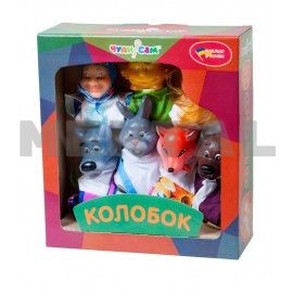 Kolobok Puppet Theater (7 characters)