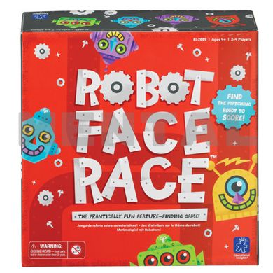 Spot the Robot Race - A quick attribute search game