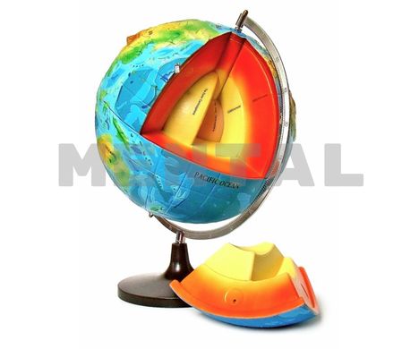 Model globe "Structure of the Earth"