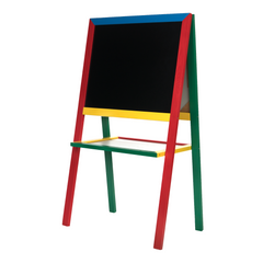 Magnetic board for drawing with chalk and felt-tip pen, medium (with legs) MENTAL