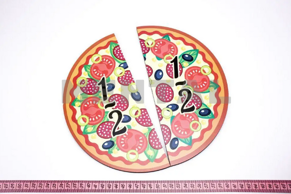 Fractions "Pizza 1-6" MENTAL