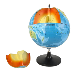 Globe model of the internal structure of the earth structure 32cm MENTAL