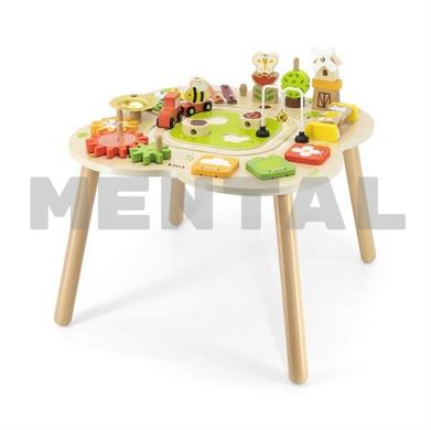 Дерев'яний розвивальний столик "Ферма" MENTAL