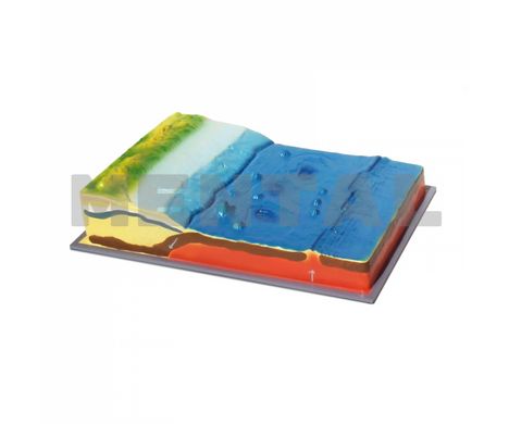 Model "Relief of the seabed"