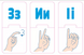 Sign language alphabet MENTAL