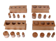 Montessori mini cylinder blocks MENTAL