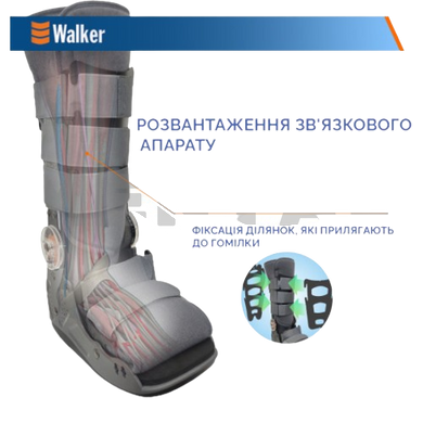 The ankle-foot orthosis Walker EST-086 MENTAL