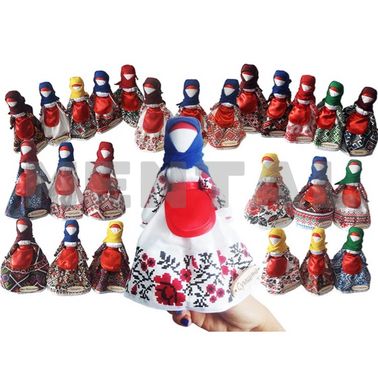 Набор кукол в национальной одежде по областям Украины (25 кукол)