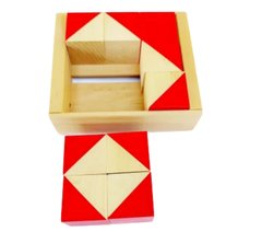 Кубики дерев'яні Кооса методика Нікітіна