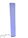 Rectangular RGB lamp with remote control