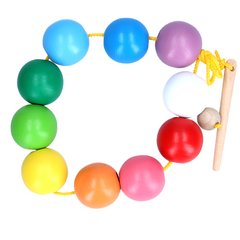 Шнуровка “Кольорові кульки” MENTAL