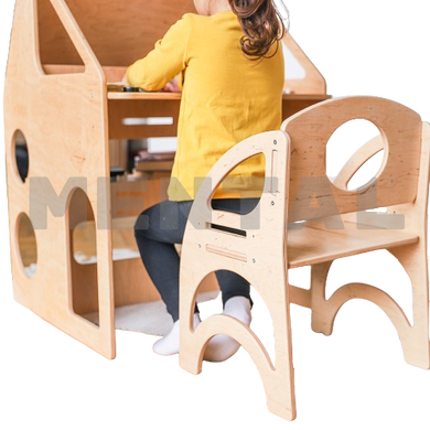 Desk and chair set "House" MENTAL