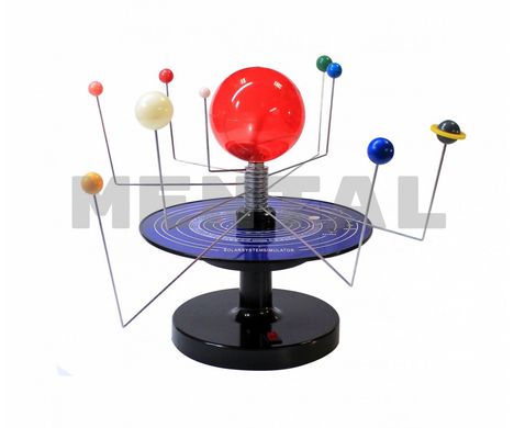 Model of the solar system