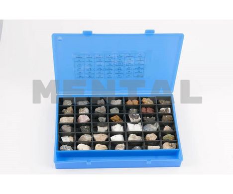 Mineral rocks 42 pcs.