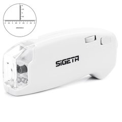 Microscope SIGETA MicroGlass 40x R/T (with scale) MENTAL