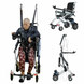 Rehabilitation device for lifting a person. Walking training robot MENTAL.