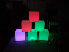 LED Світильник Куб MENTAL, 16 кольорів + режими
