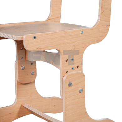 Adjustable Desk without Graphite Coating and Chair “Oxford” MENTAL