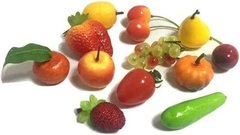 Муляжі «Овочі та фрукти» роздатковий 4 см
