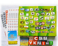 Set of Zaitsev Cubes Ukrainian language, collected MENTAL