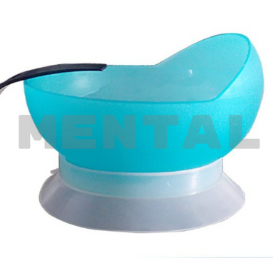 Bowl with retaining rubber liner for people with disabilities MENTAL
