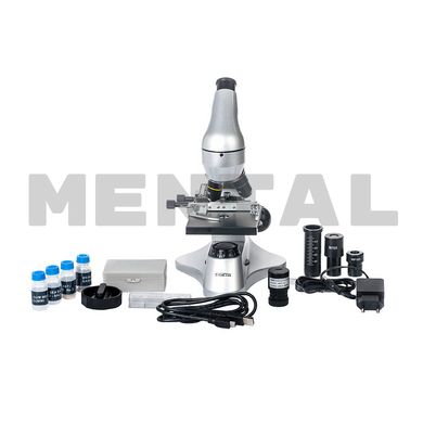 Мікроскоп SIGETA PRIZE NOVUM 20x-1280x із камерою 2 Mп (у кейсі) MENTAL