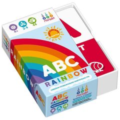 Board game ABC rainbow. English alphabet MENTAL