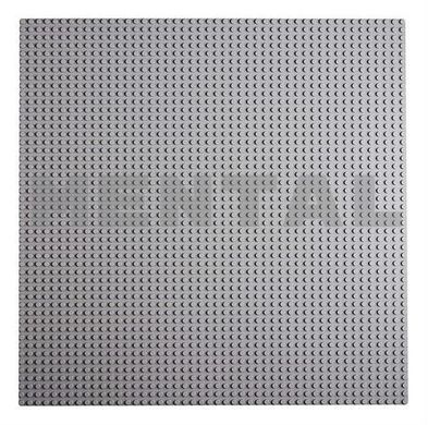 Constructor LEGO Classic base plate in grey MENTAL