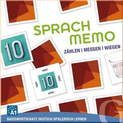Настільна гра Sprachmemo: Zählen Messen Wiegen MENTAL