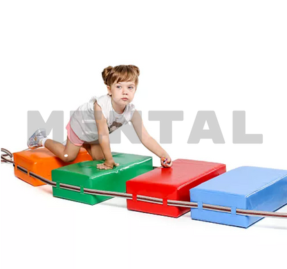 Children's sports simulator "MENTAL Ladder" (8 rectangles)