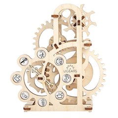 Механічна 3D-модель «Силомір», 48 дет., Дерев'яна іграшка.
