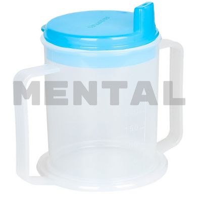 Spill-proof cup for people with disabilities MENTAL