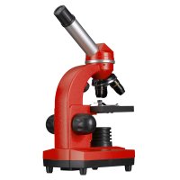 Microscope BRESSER Junior Biolux SEL 40x-1600x Red with smartphone adapter MENTAL