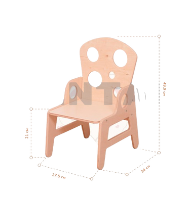 Children's chair "Drop" MENTAL