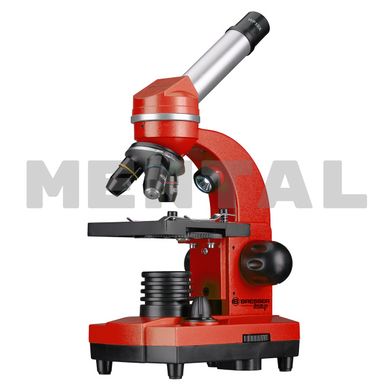 Мікроскоп BRESSER Junior Biolux SEL 40x-1600x Red зі смартфон-адаптером MENTAL