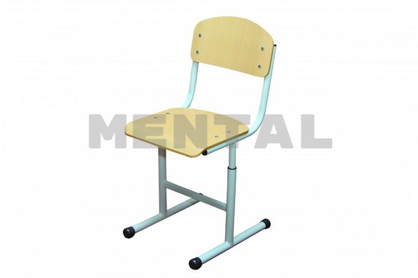 T-shaped chair, round tube, №4-6, HPL coating