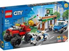 Конструктор LEGO City Ограбление с полицейским грузовиком-монстром
