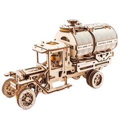 Механическая 3D-модель «Автоцистерна», 594 дет., Деревянная игрушка.