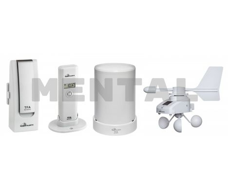 Digital wireless weather station