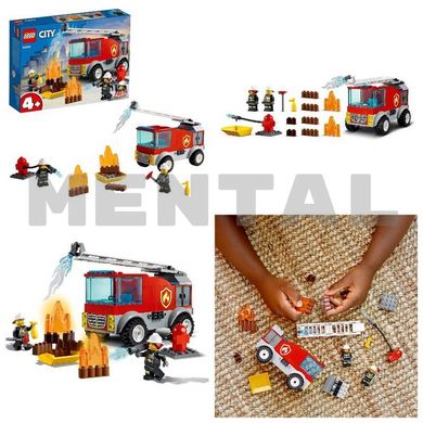 Конструктор LEGO City Пожежна машина з драбиною
