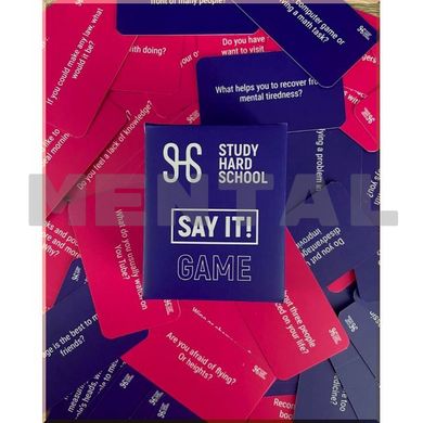 Board game SH Cards: Say it! MENTAL
