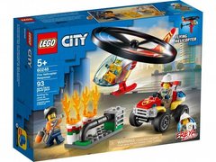 Конструктор LEGO City Пожежний загін на вертольоті