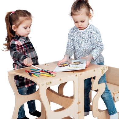 Children's table tower 2in1, decor Cutouts MENTAL