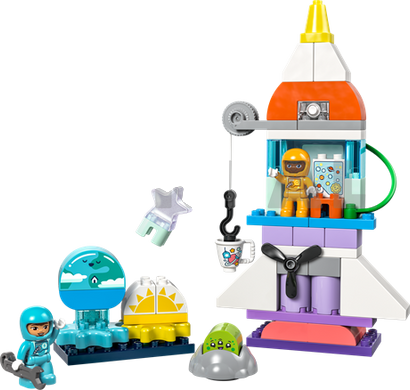 LEGO DUPLO Town Adventure on the space shuttle 3-in-1 MENTAL