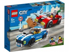 Конструктор LEGO City Полицейский арест на автостраде