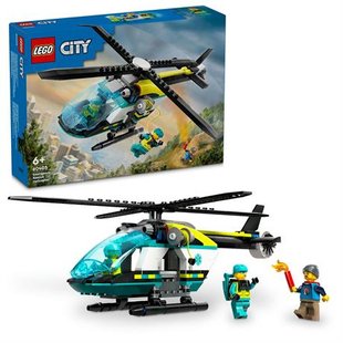 Конструктор LEGO City Гелікоптер аварійно-рятувальної служби MENTAL